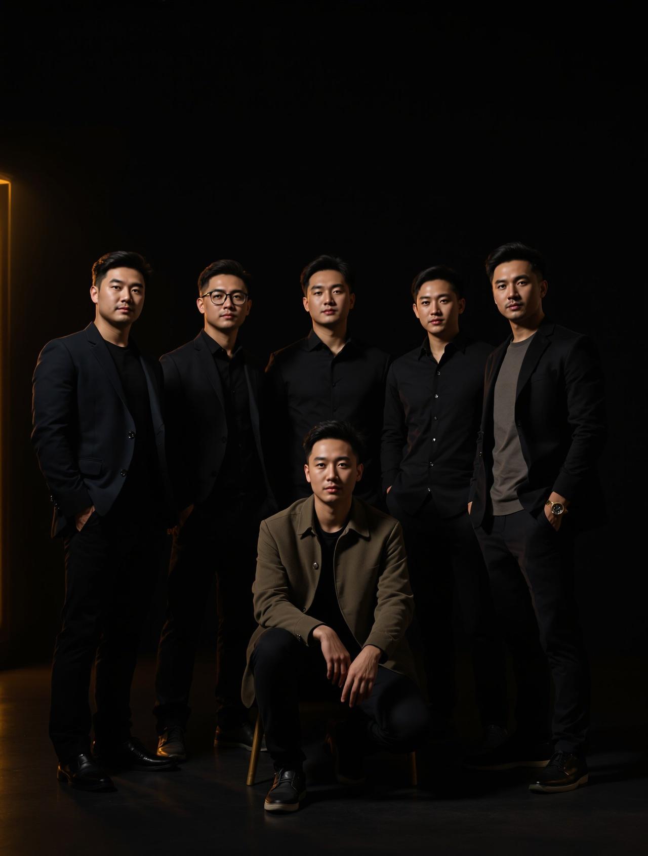 快活影院顾问团队合影